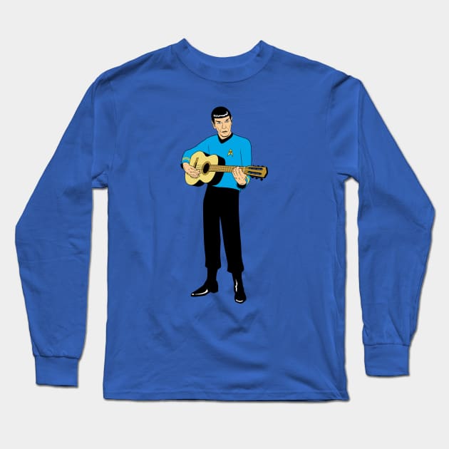 Spock Long Sleeve T-Shirt by happyartresult